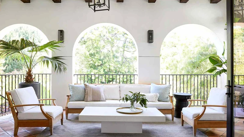 طراحی فضای باز برای ویلای شما