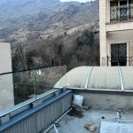 جان پناه شیشه‌ای پایه کامپوننت پروژه جمشیدیه