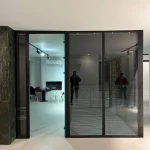 پارتیشن دوجداره به همراه پرده شیدینگ خیابان فرشته