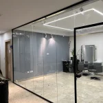 پارتیشن تک جداره سالن زیبایی