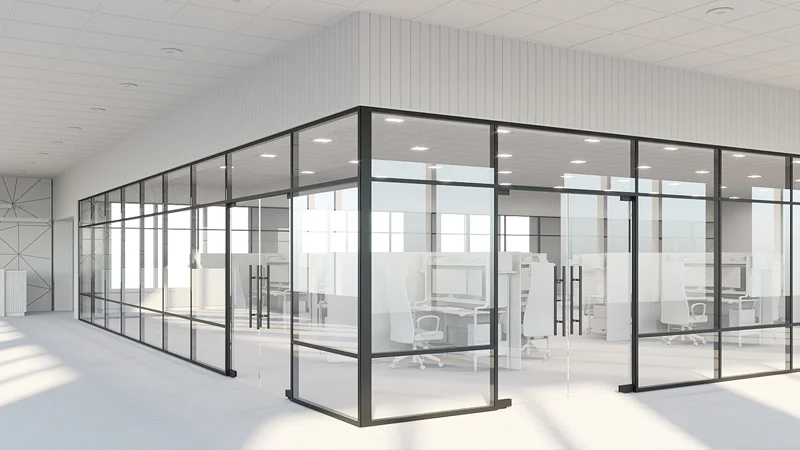 کاربرد انواع پارتیشن شیشه ای در مراکز تجاری و فروشگاه ها