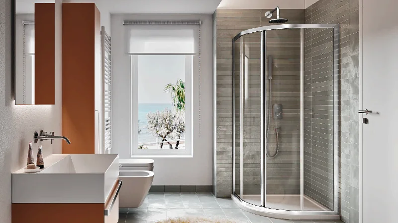 کابین دوش گوشه ای