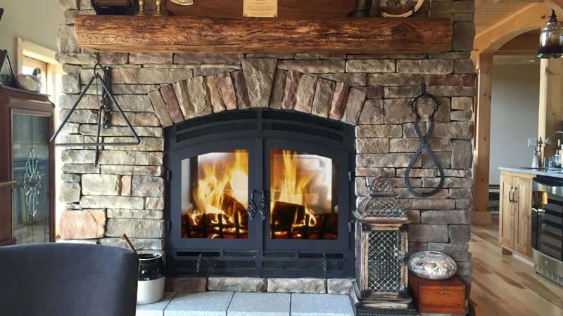 ایده شومینه چوبی برای خانه