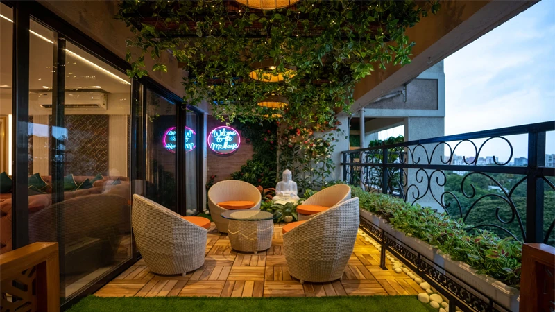 ایده بازسازی تراس و بالکن