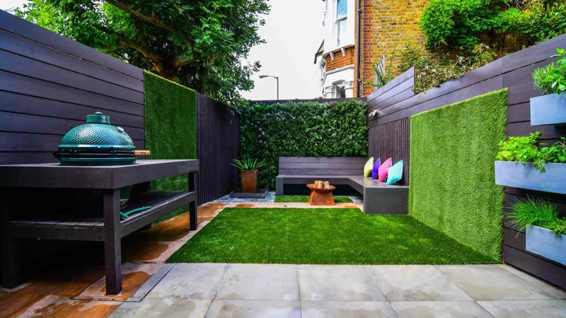 باغچه عمودی روی دیوار