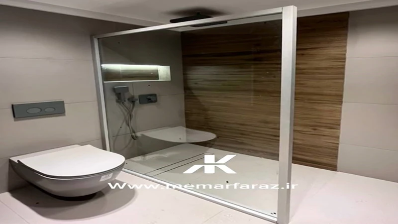 نصب کابین دوش شیشه ای