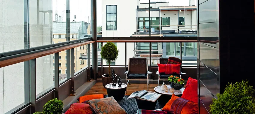 قیمت شیشه بالکن