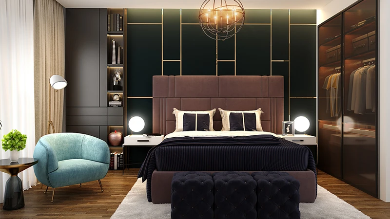 مرحله دوم بازسازی اتاق خواب