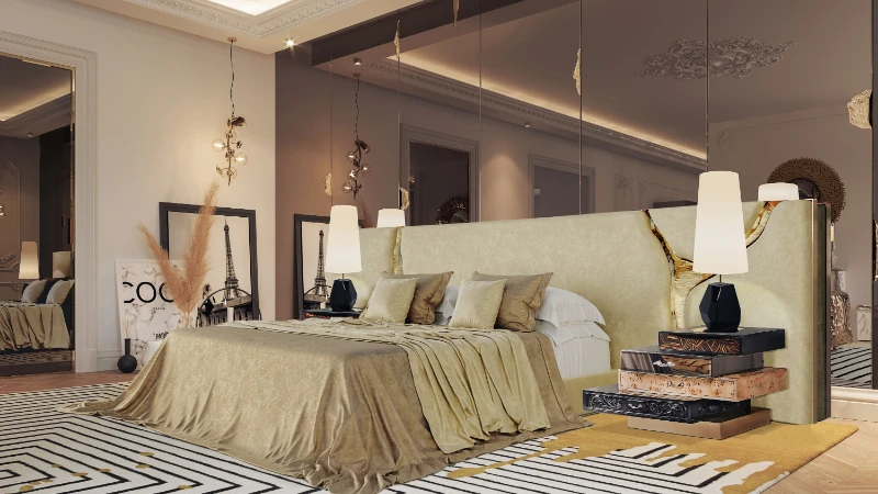 بازسازی اتاق خواب با گروه ساختمانی معمار فراز