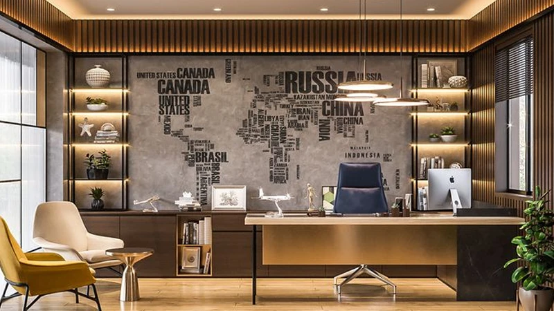 دکوراسیون دفتر کار شرکت