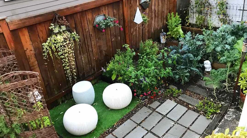 ایده نوسازی حیاط