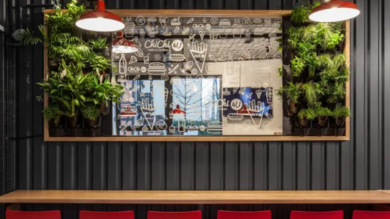 دکور فست فود با کمترین هزینه