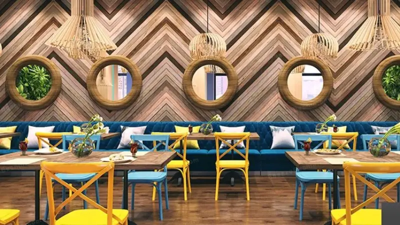 دکور فست فود