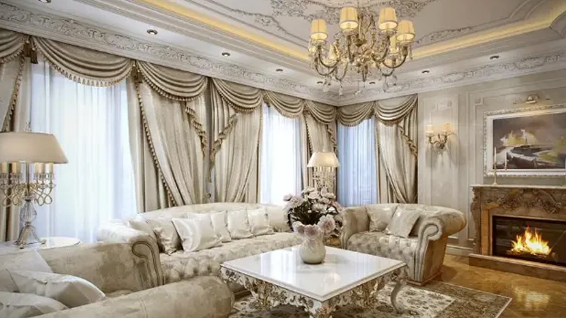 طراحی دکوراسیون شاه نشین خانه