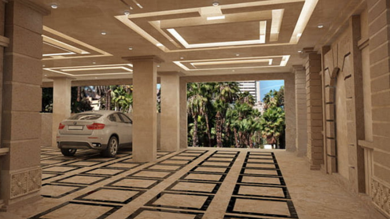 بازسازی پارکینگ خانه