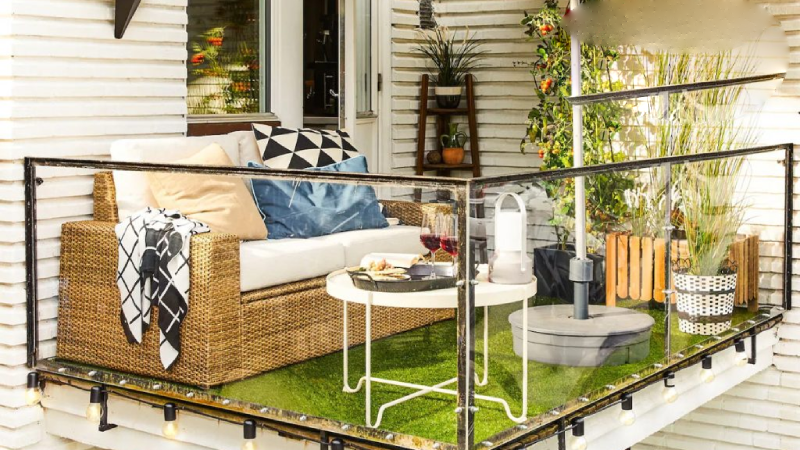 دکوراسیون بالکنهای کوچک