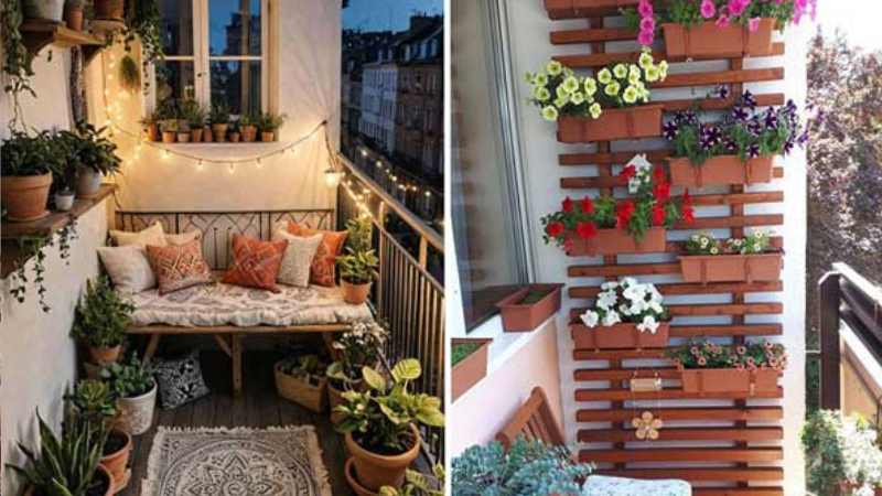 دکوراسیون بالکنهای کوچک