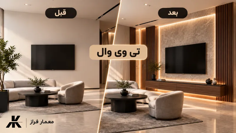 ویژگی های کلیدی تی وی وال
