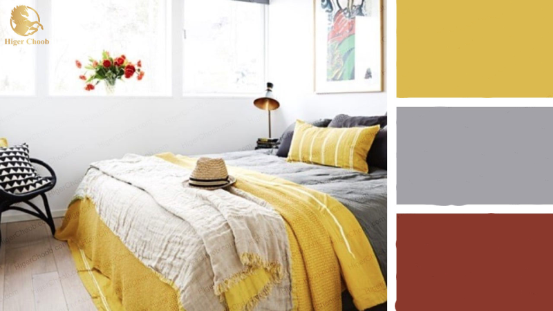 رنگ بندی در دکوراسیون اتاق خواب