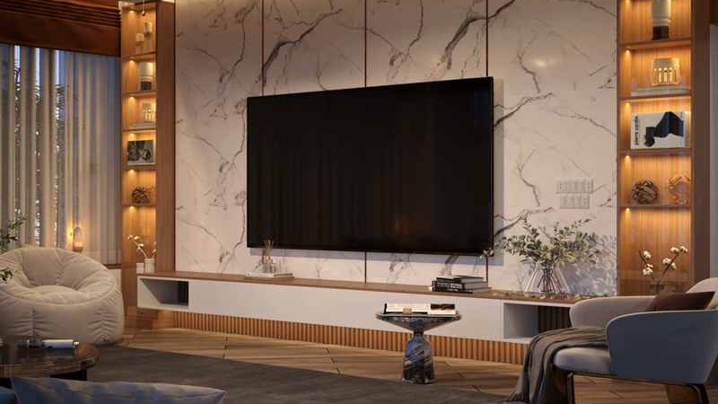 انواع طراحی تی وی وال