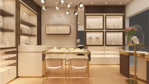 دکوراسیون داخلی طلافروشی