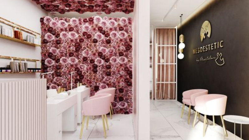 دکوراسیون سالن زیبایی