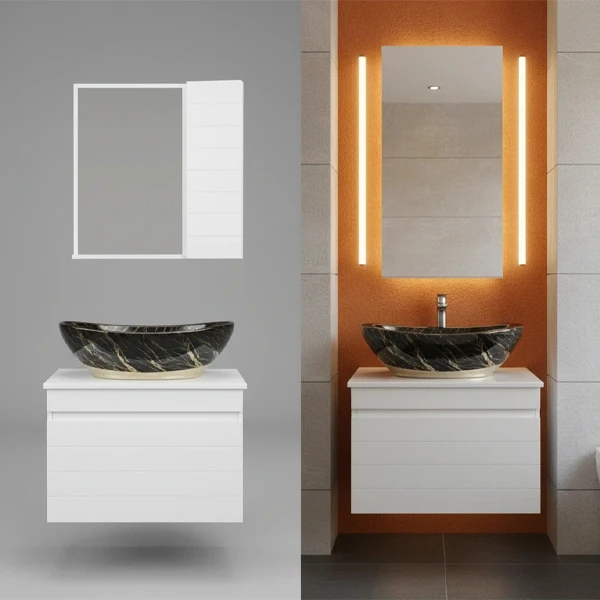 ست روشویی با اینه باکس معمار فراز 05 - تصویر 2