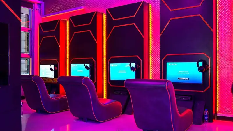 دکوراسیون داخلی گیم نت